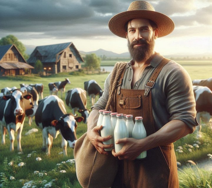 Производство сырого коровьего молока и сырого молока прочего крупного рогатого скота (буйволов, яков и др.)