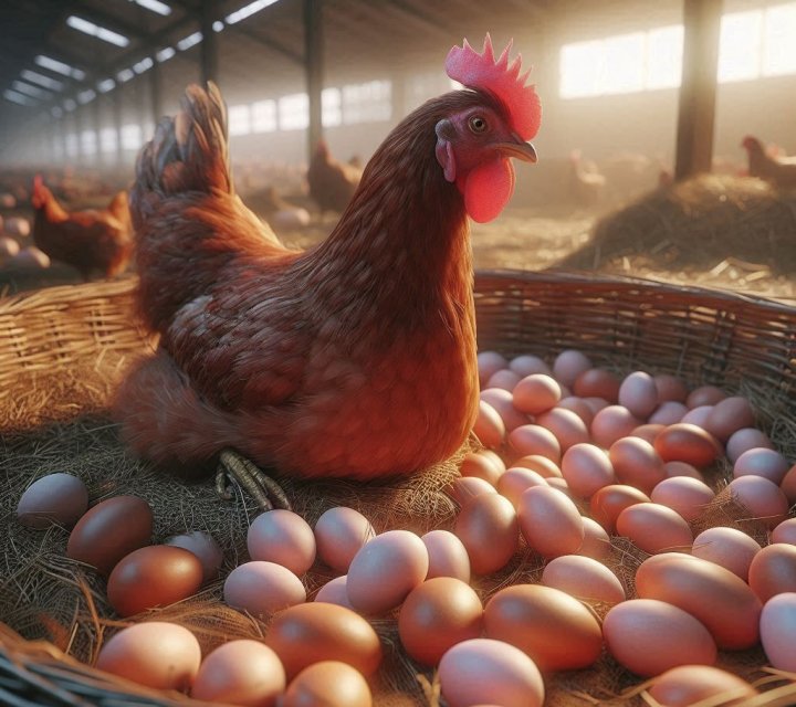 Производство яиц сельскохозяйственной птицы