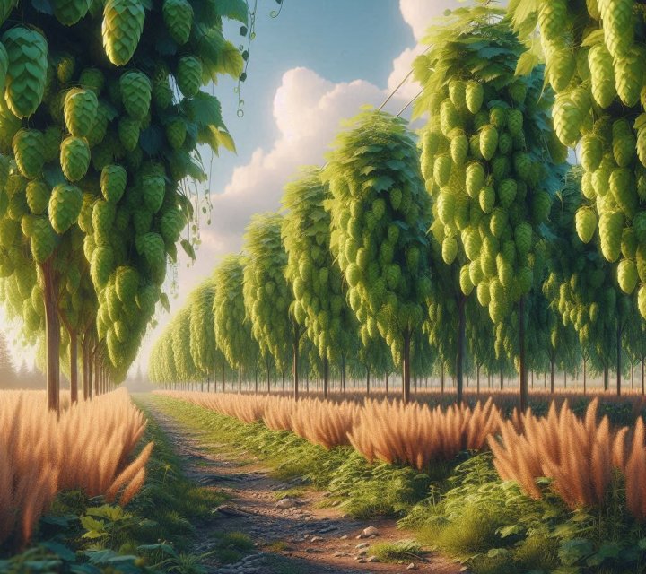 Выращивание хмеля