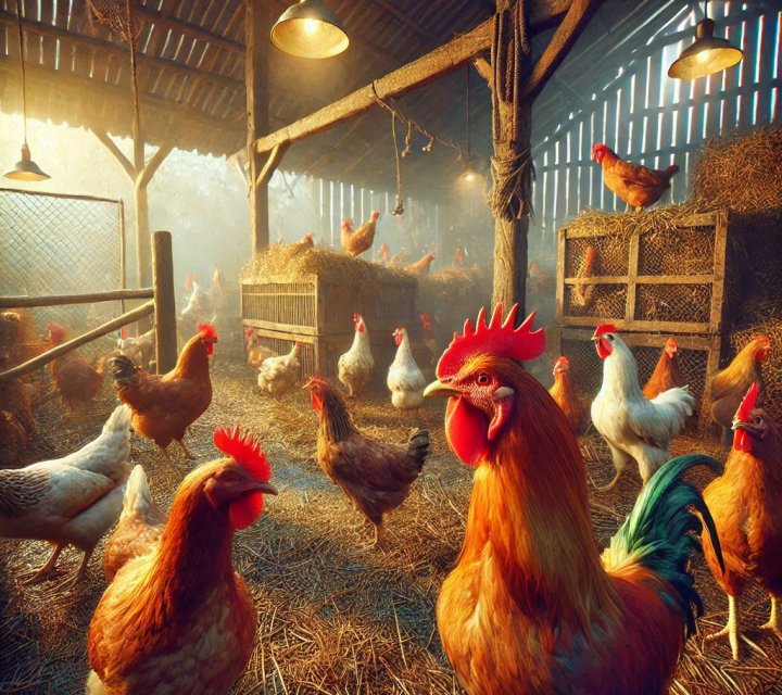 Выращивание сельскохозяйственной птицы на мясо