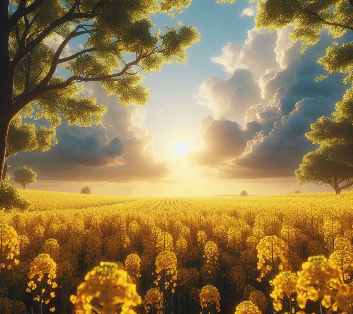 Выращивание семян рапса